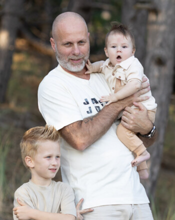papa en zoons